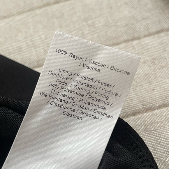 Ganni Balloon Sleeve Jersey Bodysuit Black Size 2 - Picture 9 of 10